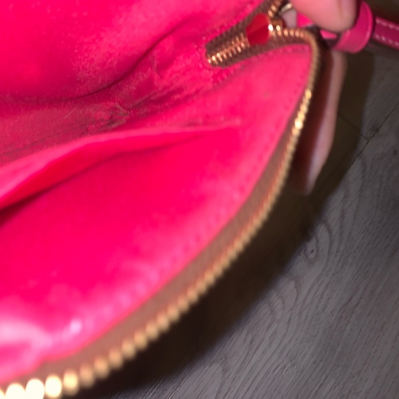 Corner Zip Wristlet COACH signature pink - Picture 8 of 12